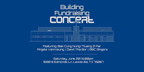 Building Fundraising Concert — 1680 Edmonds Ln., Lewisville, TX, United States, Texas 75067