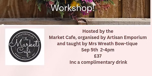 Highland Cow Wreath Making Workshop at The Market Cafe 
