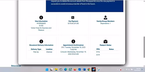 Early USA Visa Appointment