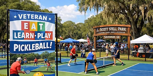 Eat, Learn, Play Veteran Pickelball
