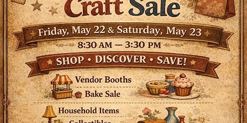 Rummage & Craft Sale!