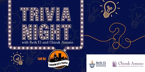 Trivia Night with Beth El Led by Charm City Trivia