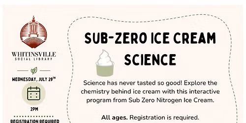 Sub-Zero Ice Cream Science