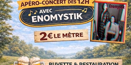 Vide grenier - Ap\u00e9ro concert - Enomystik