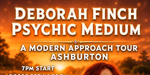 Deborah Finch psychic medium - an evening of mediumship Ashburton