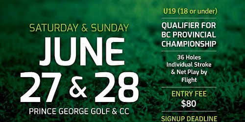 JR Simon Fraser Golf Tournament