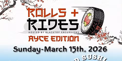 Rolls and Rides - Mr. Tokyo\/AYCE Edition