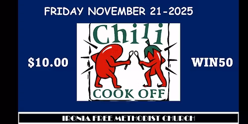 Chili Cook Off!