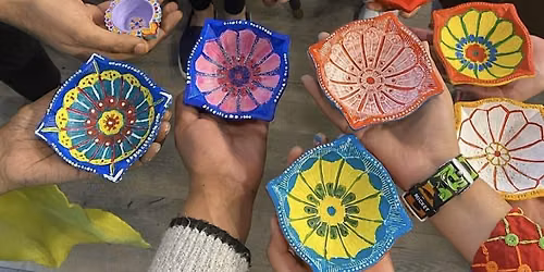 Diwali Diya Painting :  An Art, Chaat & Chai Experience
