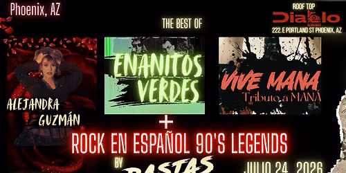 ROCK EN ESPA\u00d1OL LEYENDAS de los 90's