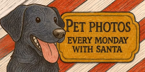Pet Photos with Santa \ud83d\udc36\ud83d\udc08