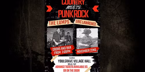 Eric Lawrence & The Lumps, back together again!