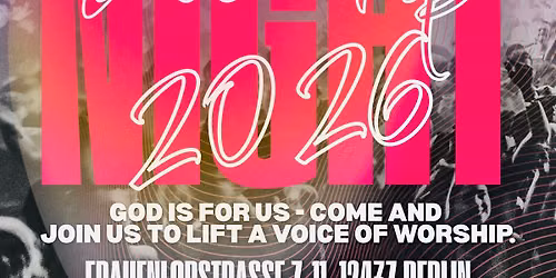 Worship Night 2026 - If God is for us, who can be against us? - Romans 8:31