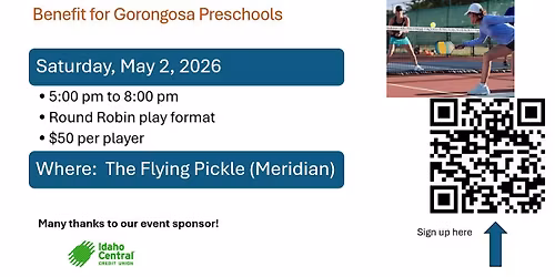 Pickleball for Good - Round Robin Style Tournament - May 2