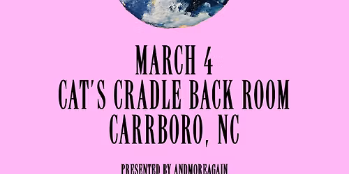 COMA CINEMA w\/ Trace Mountains at Cat's Cradle Back Room