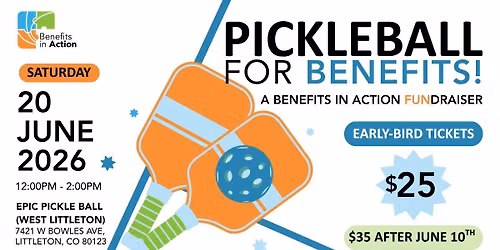 Pickleball for Benefits!