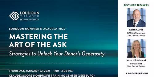 Loudoun Nonprofit Academy: Mastering the Art of the Ask