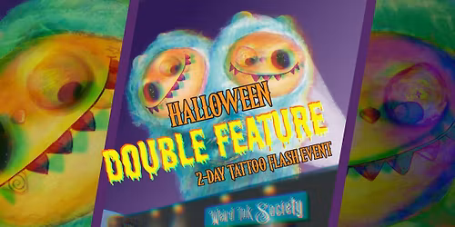 2-Day Halloween Flash Tattoo Event!