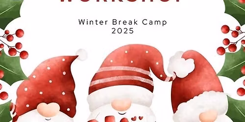 Winter Break Camp Holiday Cheer Workshop with Shape NW