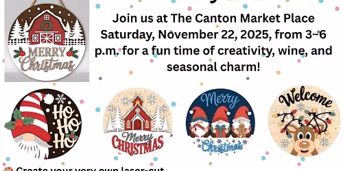 Signs of the Season at Canton Marketplace