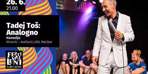 Tadej To\u0161: Analogno @ Festival Lent 2026