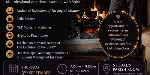  \u2728AN EVENING OF CLAIRVOYANCE WITH NIGEL GAFF \u2728
