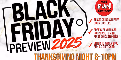 Black Friday Preview!