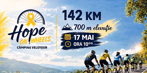 Hope On Wheels 2o26 - HOSPICE Casa Speran\u021bei Bra\u0219ov