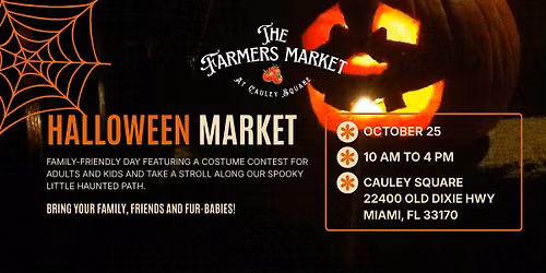 Halloween Themed Farmers Market