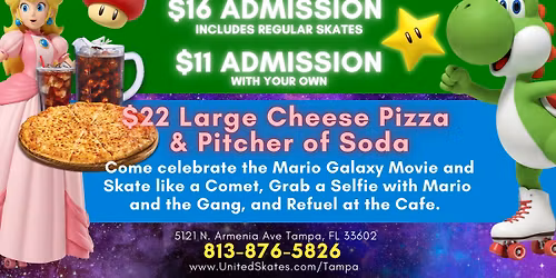 MARIO GALAXY GLOW SKATE