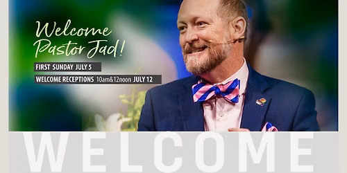 Welcome receptions for Pastor Jad