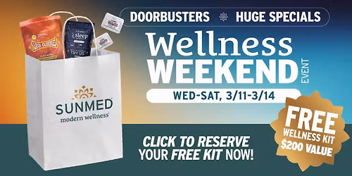 \ud83c\udf89 Sunmed Wellness Weekend! \ud83c\udf89