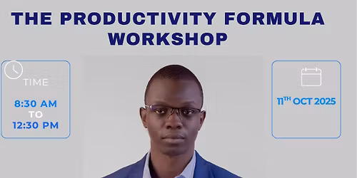 THE PRODUCTIVITY FORMULA WORKSHOP