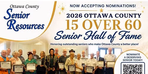 Ottawa County Senior Day and 15 over 60 Hall of Fame Awards 