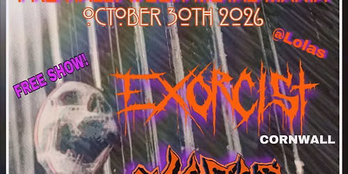 Pre Halloween metal mania 