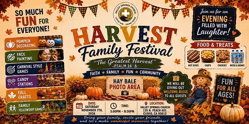Family Harvest Festival