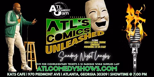 ATL's Comics Unleashed this Sunday @ Kats Cafe