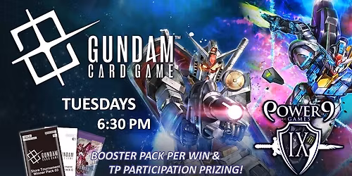 Gundam TCG Tuesdays!