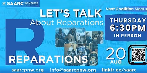 Wins We Can Keep: Reparations in Seattle, King County, and WA