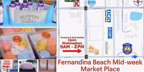 Fernandina Beach Market Place Mid-Week Farmers & Arts Market