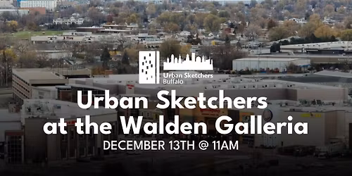 Urban Sketchers at the Walden Galleria