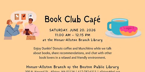 Book Club Caf\u00e9