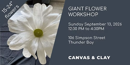 Giant Flower Workshop