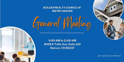 July BRC General Meeting