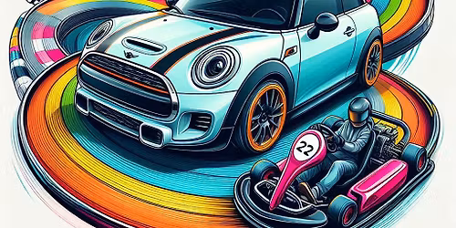 Mini Richmond Coffee + Electric MINI Test Drives Followed by Speeders Indoor Go Karting