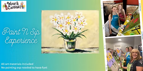 Fort Myers Paint and Sip- Mother's Day Flowers for Mom