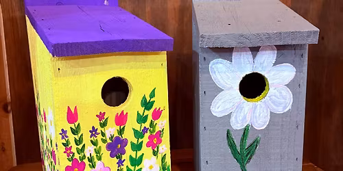 Birdhouse Paint Class 