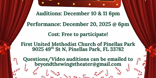 Winter Talent Showcase AUDITIONS