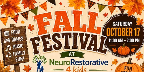 NeuroRestorative 4 Kids fall festival