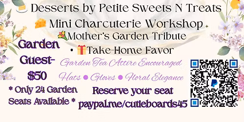 CuTea With Mom |A Garden Party Experience \ud83d\udc90